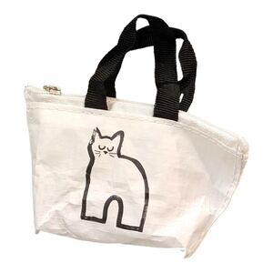 NWT Tiny IKEA KNÖLIG Cat Mini Tote Bag Keychain Exclusive Japan Tokyo Kawaii